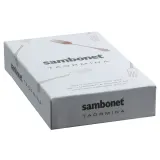 Sambonet Набор из 6 вилок для торта Taormina с PVD-покрытием, 2 черных 52766KA5 — фото 2