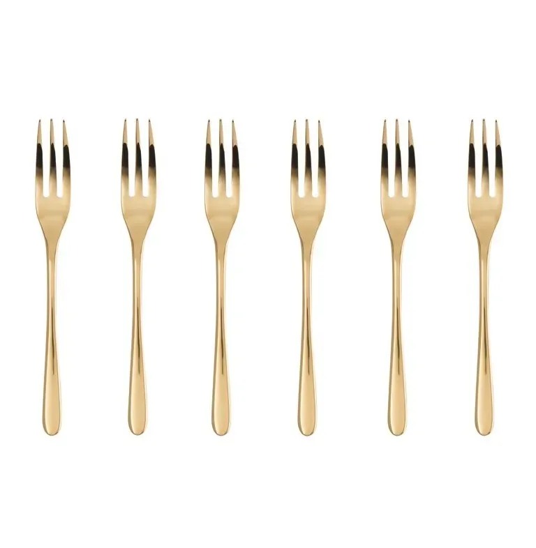 Sambonet Набор из 6 вилок Taste PVD Gold 52553GA5