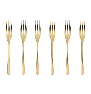 Sambonet Набор из 6 вилок Taste PVD Gold 52553GA5