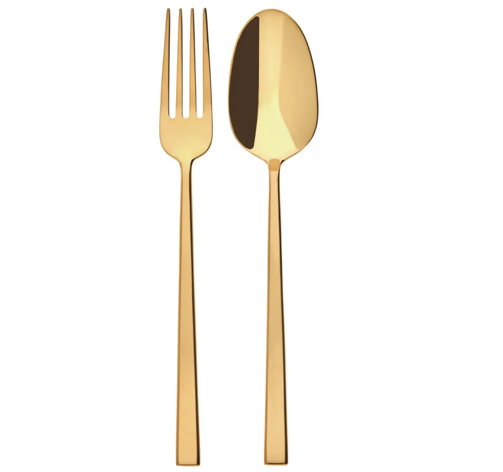 Sambonet Салатный набор Rock PVD Gold 52762G90