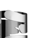 Alessi Набор из двух серебряных колец для салфеток Barkring. BM17S2 — фото 5