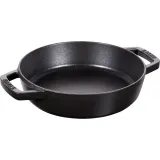 STAUB Сковорода чугунная 20 см с двумя ручками, черная 40511-659-0 — фото 1