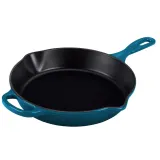 Le Creuset Сковорода чугунная высотой 26 см, Deep Teal 20187266420422 — фото 1