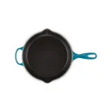 Le Creuset Сковорода чугунная высотой 26 см, Deep Teal 20187266420422 — фото 3