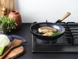 GreenPan Сковорода Eco Smartshape 24см светлое дерево CC006446-001 — фото 2