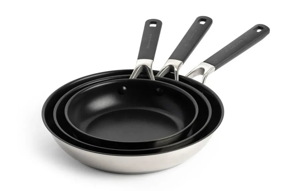 KitchenAid Набор из 3-х сковород Classic 20+24+28см керамический CC005708-001