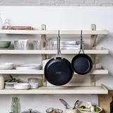 KitchenAid Сковорода из кованого закаленного алюминия 28см с крышкой CC005697-001 — фото 7