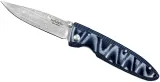 Mcusta Складной нож Mcusta Classic Wave Blue Micarta Damascus MC-0010D — фото 1