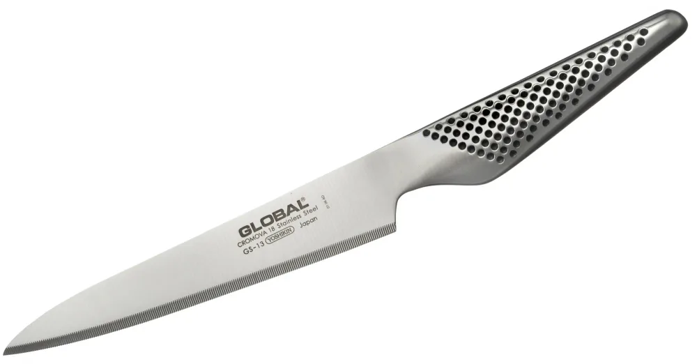 Global Нож Global GS-13 универсальный зубчатый 15см GS-13