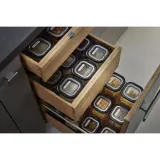 GEFU Набор из 3 контейнеров для хранения продуктов «Кладовая». G-12811 — фото 3