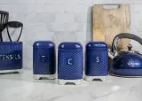 Kitchen Craft Контейнер Lovello 19x11см Сахарница темно-синий LOVSUGARBLU — фото 2
