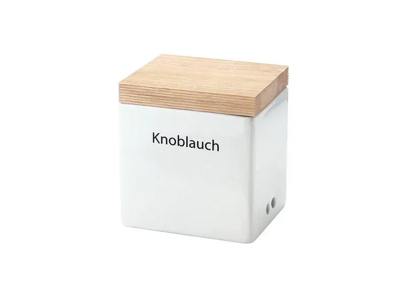 Continenta Керамический контейнер 14х12х15,5см белый 03921