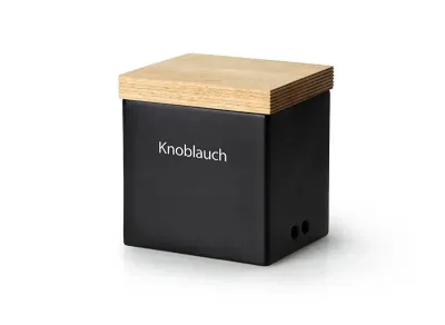 Continenta Керамический контейнер 14х12х15,5см черный 03721