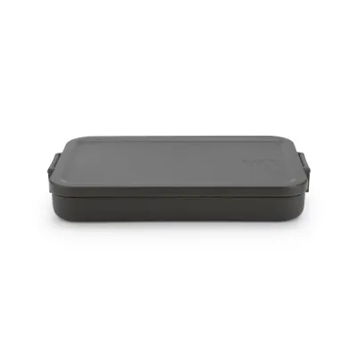 Brabantia Темно-серая коробка для завтрака Make & Take 202704