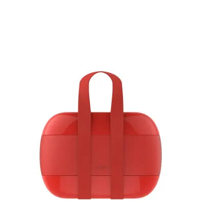 Alessi Ланчбокс 1,25л красный SA02R