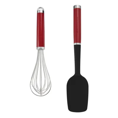 KitchenAid Набор лопатка + венчик Empire Red KQG463OHERE