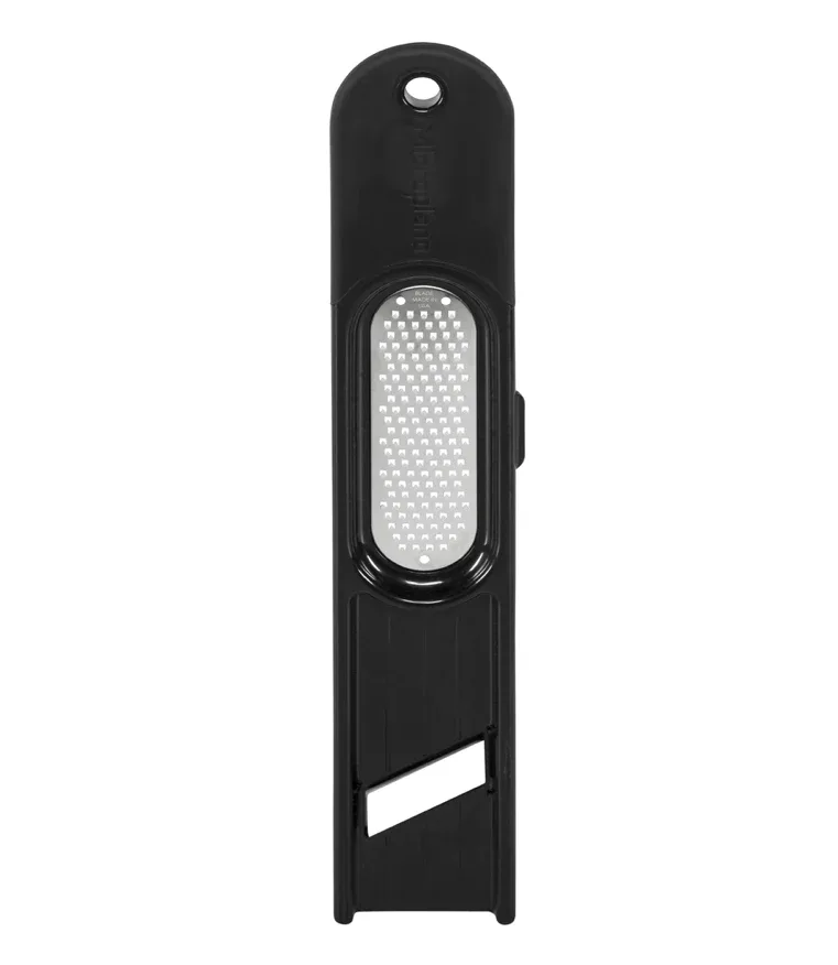 Microplane Инструмент для имбиря 3 в 1, черный. 48010