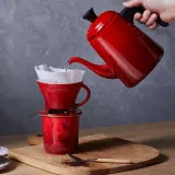 Le Creuset Чайник капельный 700мл вишня 40110020600000 — фото 2