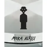 Alessi Алюминиевая Турка кофеварка высокого давления Moka Alessi на 6 чашек. AAM33/6 — фото 3