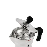 Alessi Алюминиевая Турка кофеварка высокого давления Moka Alessi на 6 чашек. AAM33/6 — фото 5