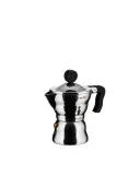 Alessi Алюминиевая Турка кофеварка высокого давления Moka Alessi на 6 чашек. AAM33/6 — фото 6