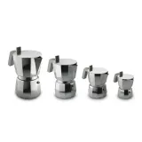 Alessi Алюминиевая турка кофеварка Moka на 9 чашек. DC06/9 FM — фото 3