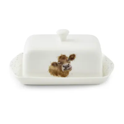 Royal Worcester Wrendale Designs Форма для коровьего масла 18,3x11,5x8см. WN4382-XW