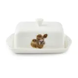 Royal Worcester Wrendale Designs Форма для коровьего масла 18,3x11,5x8см. WN4382-XW — фото 1