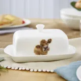 Royal Worcester Wrendale Designs Форма для коровьего масла 18,3x11,5x8см. WN4382-XW — фото 4
