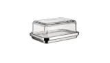 Alessi Стальная масленка со стеклянной крышкой ES03 — фото 1