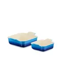 Le Creuset Набор квадратных форм 20+13 см для лазурной выпечки. 79094002200080 — фото 1