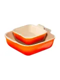 Le Creuset Набор квадратных форм 20+13 см для выпечки на огне. 79094000900080 — фото 7