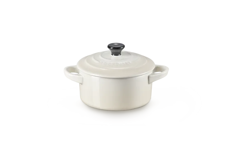 Le Creuset Мини-кокотница 10см кремовая 71901107160100