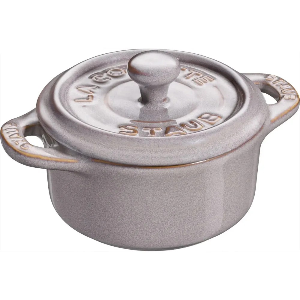 STAUB Мини-кокотница 200мл 10см серый 40511-998-0