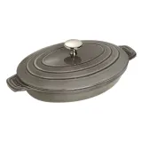 STAUB Форма для запекания Sur la Table Minis с крышкой, 23x17см, серая 40509-581-0 — фото 1