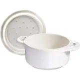 STAUB Мини-кокотница 200мл, цвет слоновой кости 40511-997-0 — фото 5
