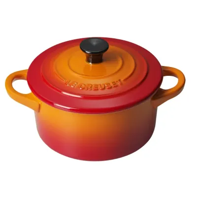 Le Creuset Мини-кокотница 10см пламя 71901-10090
