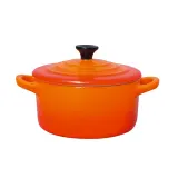 Le Creuset Мини-кокотница 10см пламя 71901-10090 — фото 5