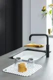 Brabantia Мойочный контейнер Sink Side с крылом для сушки, светло-серый 302688 — фото 2
