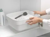 Brabantia Мойочный контейнер Sink Side с крылом для сушки, светло-серый 302688 — фото 4