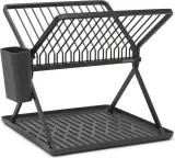 Brabantia Складная сушилка для посуды 37х33см темно-серая 139406 — фото 1