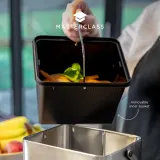 MasterClass Стальной контейнер 16х16х21,5см. MCCOMPOST — фото 5