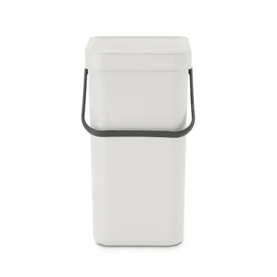 Brabantia Контейнер для мусора Sort & Go 12л Светло-серый 213281