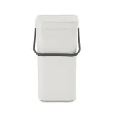 Brabantia Контейнер для мусора Sort & Go 12л Светло-серый 213281 — фото 1