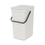 Brabantia Контейнер для мусора Sort & Go 12л Светло-серый 213281 — фото 8
