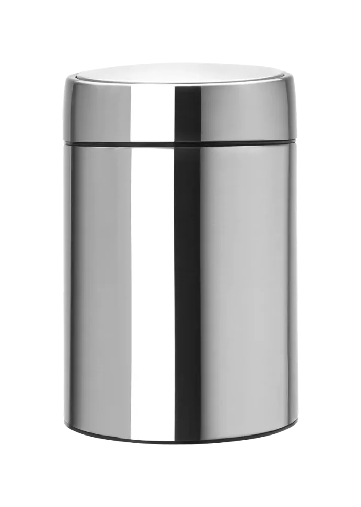 Brabantia Контейнер для мусора Slide Bin 5л, матовая сталь 477546