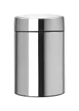 Brabantia Контейнер для мусора Slide Bin 5л, матовая сталь 477546 — фото 1