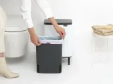 Brabantia Контейнер для мусора Bo Touch Hi 12л белый 227240 — фото 3