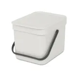 Brabantia Контейнер для сортировки мусора Sort & Go 6л, серый 213267 — фото 1