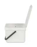 Brabantia Контейнер для сортировки мусора Sort & Go 6л, серый 213267 — фото 3